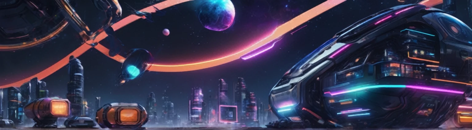 ```
Create a YouTube channel banner with the following specifications:
- Size: 2560 x 1440 pixels, but ensure the main content fits within 1546 x 423 pixels
- Theme: CyberWaveLofi, a channel that produces lo-fi music
- Central text: "CyberWaveLofi" in a futuristic, space-themed font, prominently displayed in the center with correct spelling
- Main visual: A clearly human-like but obviously female AI cyborg with a proportionate neck, an attractive face, stylish hair, and upper body (including chest)
- Background: Futuristic and cool, with a cyberpunk aesthetic
- Include the channel's logo "CyberWaveLofi" prominently within the 1546 x 423 pixels safe area
- Use colors and elements that convey a near-future, high-tech vibe
```