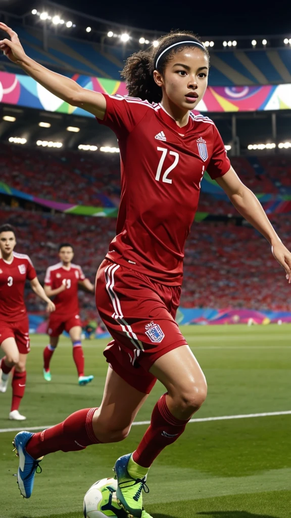 Soccer players are performing well on the Olympic stage