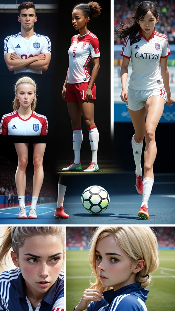 Soccer players are performing well on the Olympic stage