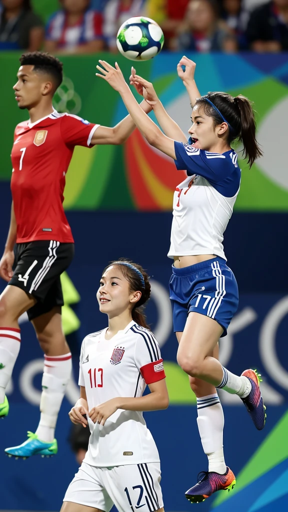 Soccer players are performing well on the Olympic stage