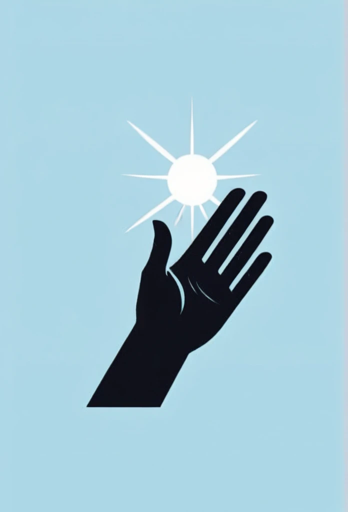 Logos of Japanese companies
a pale blue logo
hold out the palm of one's hand,
a logo that gives people a helping hand
chic and modern design
Pretty cool
White background