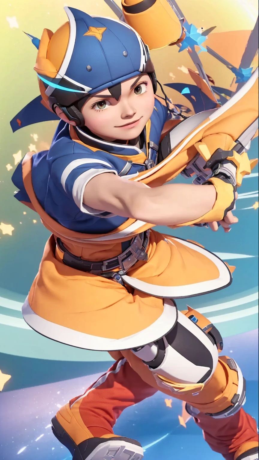 BoBoiBoy galaxy blender graphics 3d animation