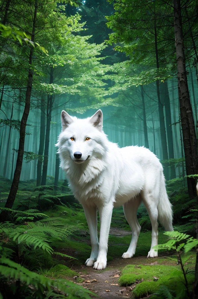 White Wolf Night Forest is cool