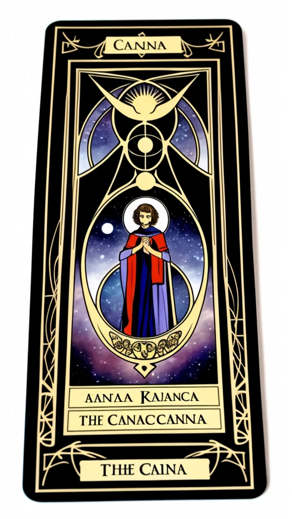 A Custom Tarot Card Deck: The Universalist's Deck;  Arcana Card I