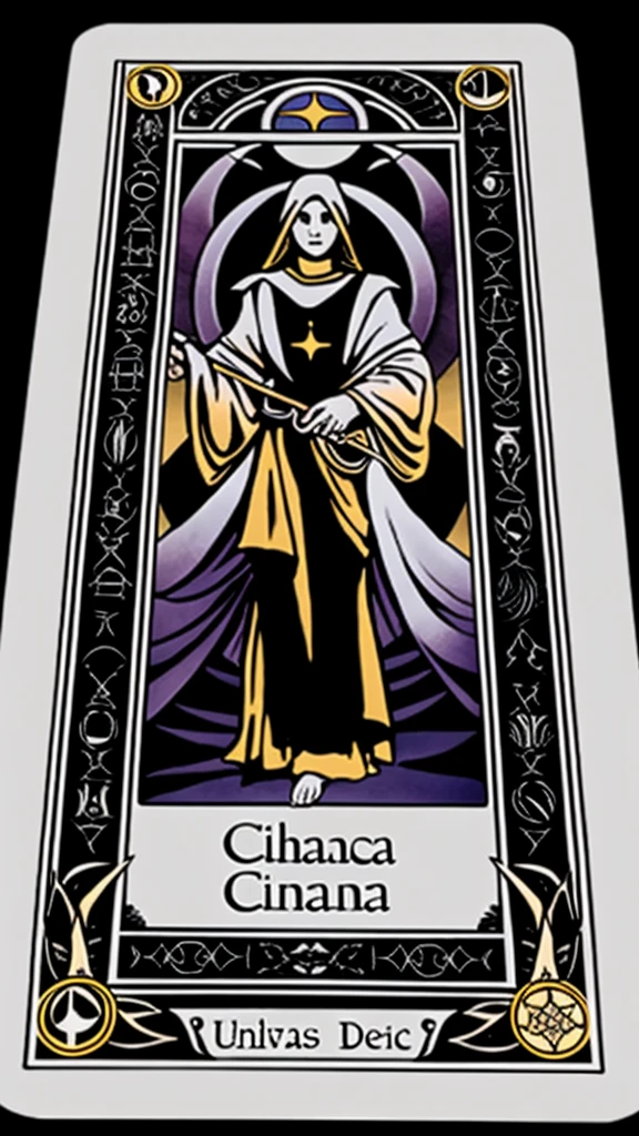 A Custom Tarot Card Deck: The Universalist's Deck;  Arcana Card I