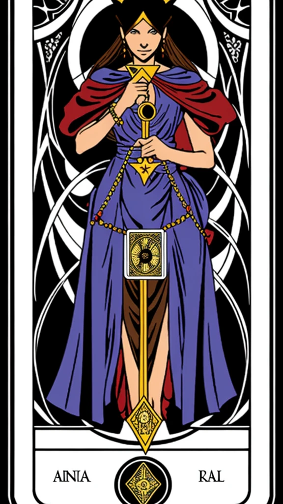 A Custom Tarot Card Deck: The Universalist's Deck;  Arcana Card I