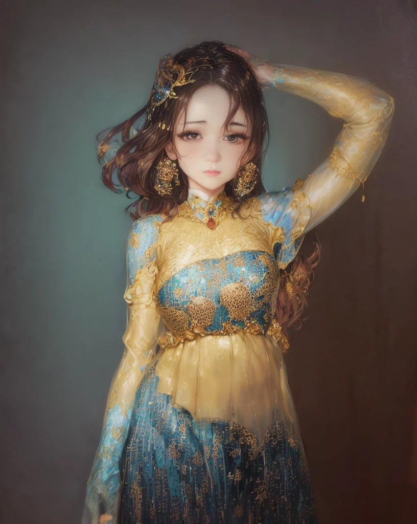 Face of tamanna bhatia , a masterpiece ultrarealistic ultradetailed portrait of a beautiful girl in incredible goledn armor. baroque renaissance. in forest. medium shot, intricate, elegant, highly detailed. trending on artstation, digital art, by stanley artgerm lau, wlop, rossdraws, james jean, andrei riabovitchev, marc simonetti, yoshitaka amano. background by james jean and gustav klimt, light by julie bell, 4 k, porcelain skin.