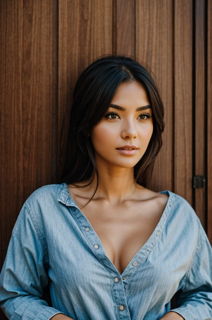 a woman