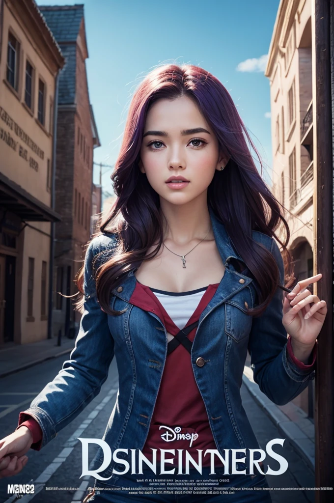 Create a poster,from the film descendants 5