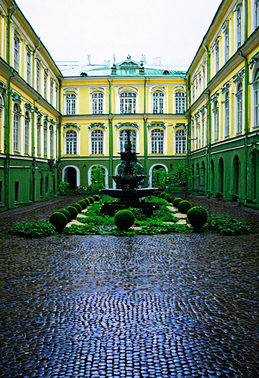 St. Petersburg courtyard