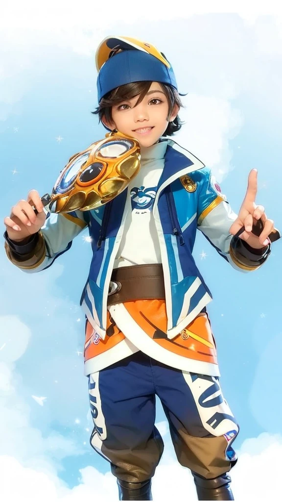 character, arc BoBoiBoy galaxy change his face to boboiboy galaxy animasi kartun
