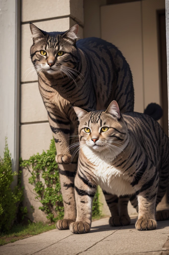 A giant cat
