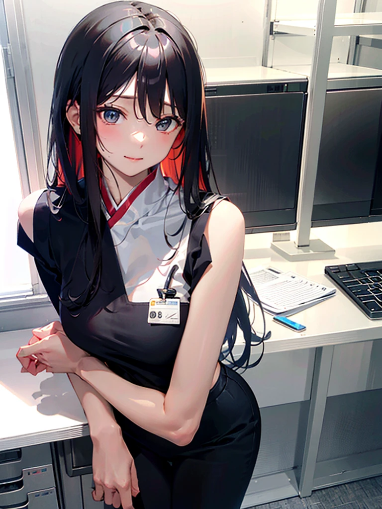 Black Skin。
Long Hair Woman。
Completely naked。
Even bigger  working in the office。Slim body。
Second Person Viewpoint
