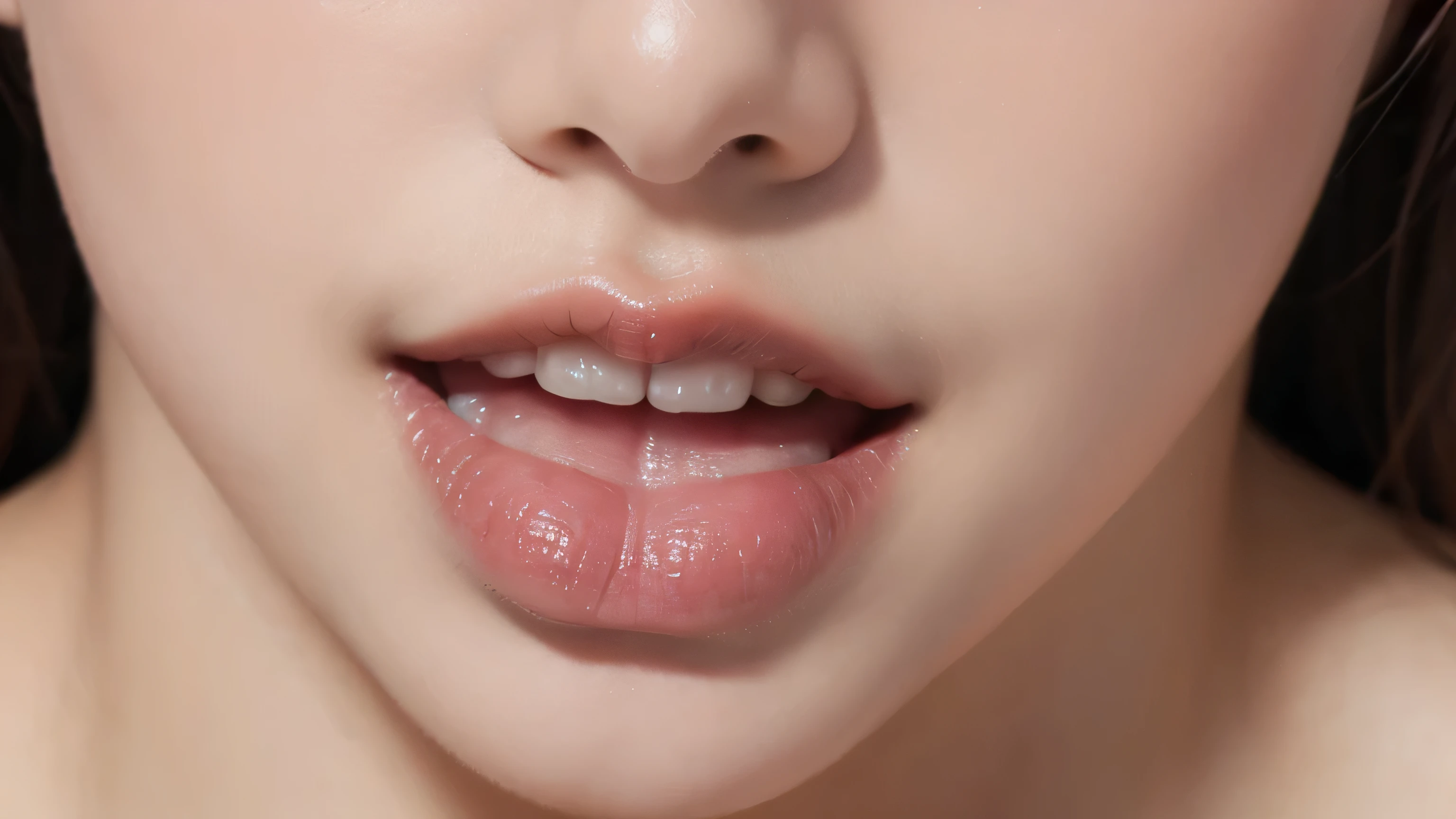 Highest quality，Maximum resolution，8K，A macro close-up photo，Tongue，The textures are realistic and clear