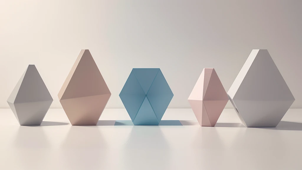 3D podium decoration with pastel geometric object composition, perfect for product display mockups in a modern minimal showroom or showcase ,Abstract minimal scene with geometrical forms