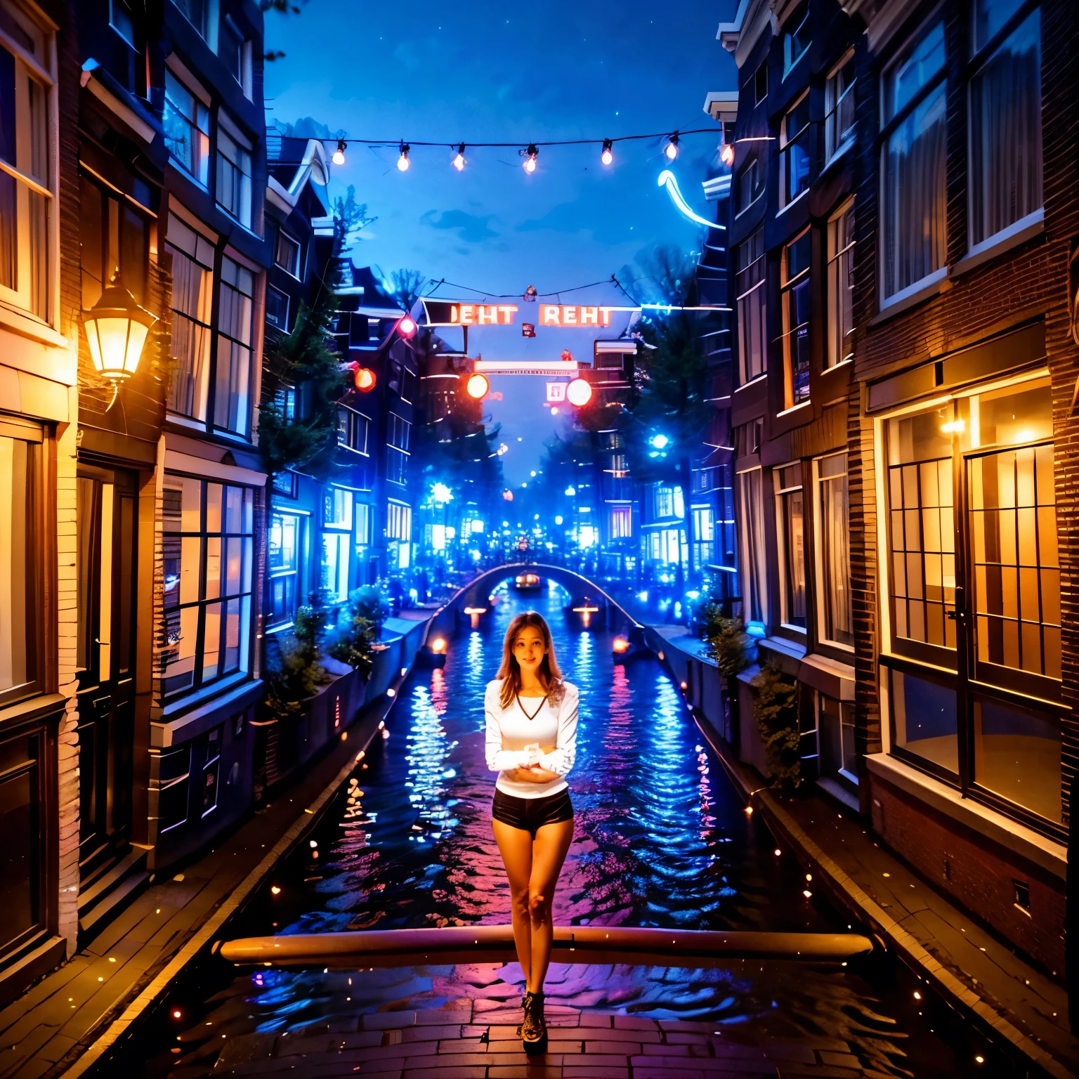 ((ExtremelyDetailed (windows of Amsterdam's Red Light District:1.37) Stunning girl in WHITE (They are trapped inside individual windows))), (masterpiece 8K TopQuality) (ProfessionalPhoto:1.37), ZoomLayer, (ZoomedOut:1.28, wide-angle) View Though Shop window from busy sidewalk, (View Though show window Glass with Reflections)