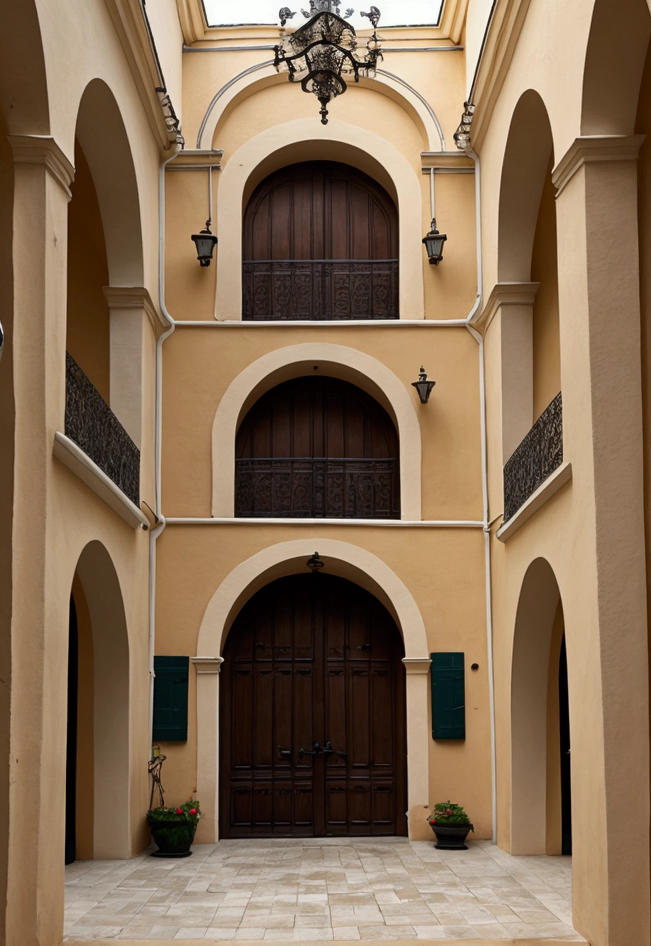 St. Petersburg courtyard