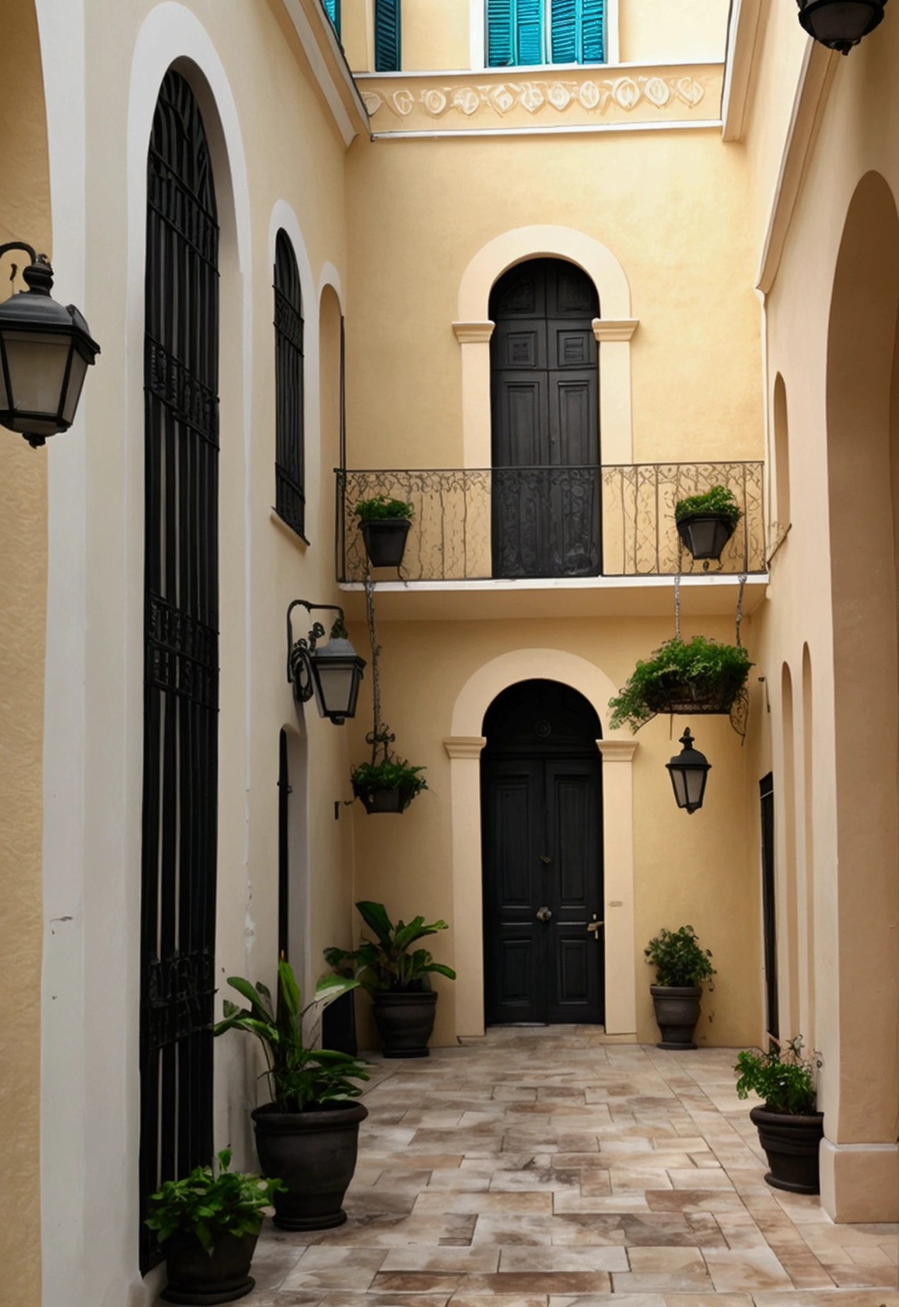St. Petersburg courtyard