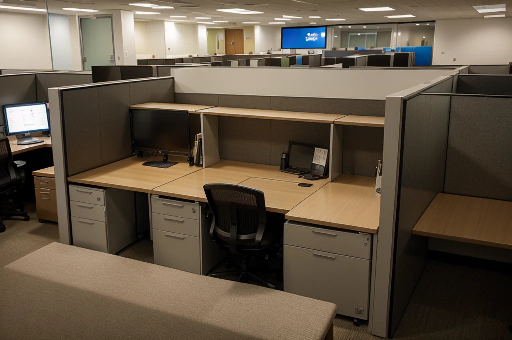 office cubicles