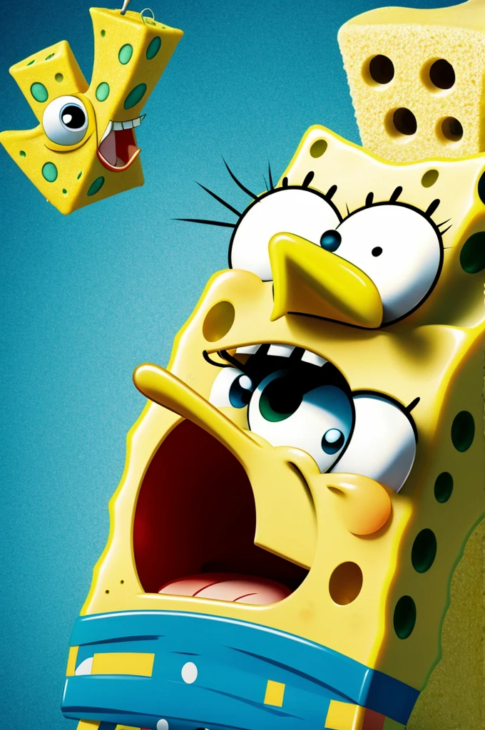 spongebob very very very angry