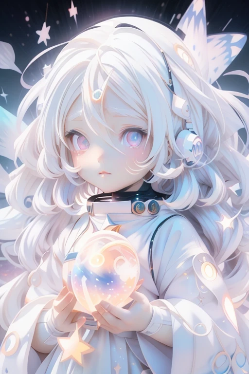 masterpiece, 最high quality, high quality, High resolution, One girl, alone, Aqua (KonoSuba), Blue Hair, Long Hair, blue eyes, White shirt ,Long white coat, Black office skirt, Knee socks, whole body, Are standing, Put your hands in your pockets, boredom, Depth of written boundary, Research Room,