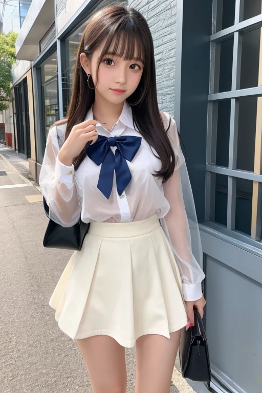 Cute Girls、Idol、high school girl、mini skirt、See-through、