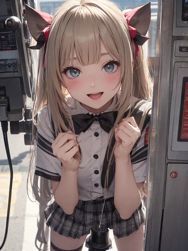 Mischievous and playful girl ,big brest,,Tongue out,slaves,Saliva, droolng, All sweaty, Covered in sweat,School uniform,crass room,Japanese JK