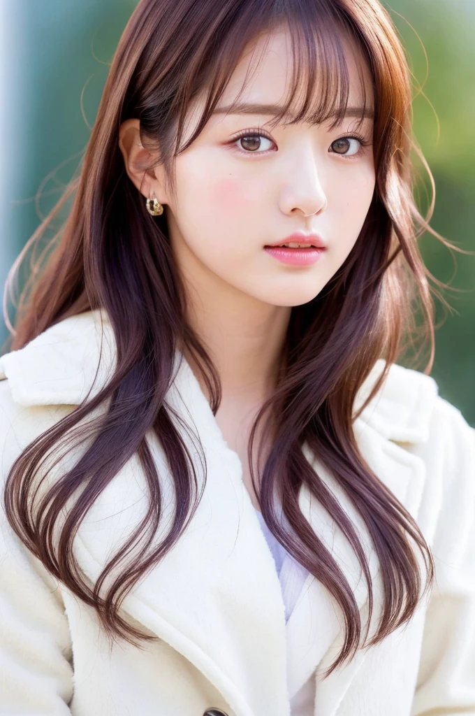 OL、White coat、Woman close up、Japanese portrait model、Young and sensual idol、Young and cute idol、현실적인 Young idols、A realistic idol、Young idols、Stylish Idol、Yoshitomo Nara、Young and skinny idol、The most beautiful Asian girls of all time、Absolutely one person