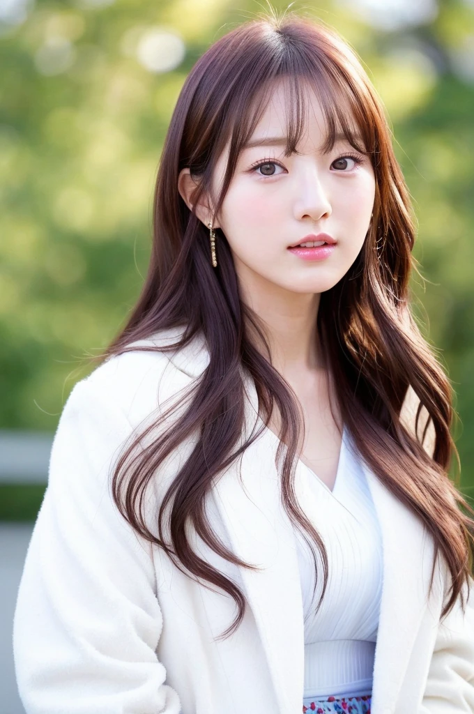 OL、White coat、Woman close up、Japanese portrait model、Young and sensual idol、Young and cute idol、현실적인 Young idols、A realistic idol、Young idols、Stylish Idol、Yoshitomo Nara、Young and skinny idol、The most beautiful Asian girls of all time、brother、Absolutely one person