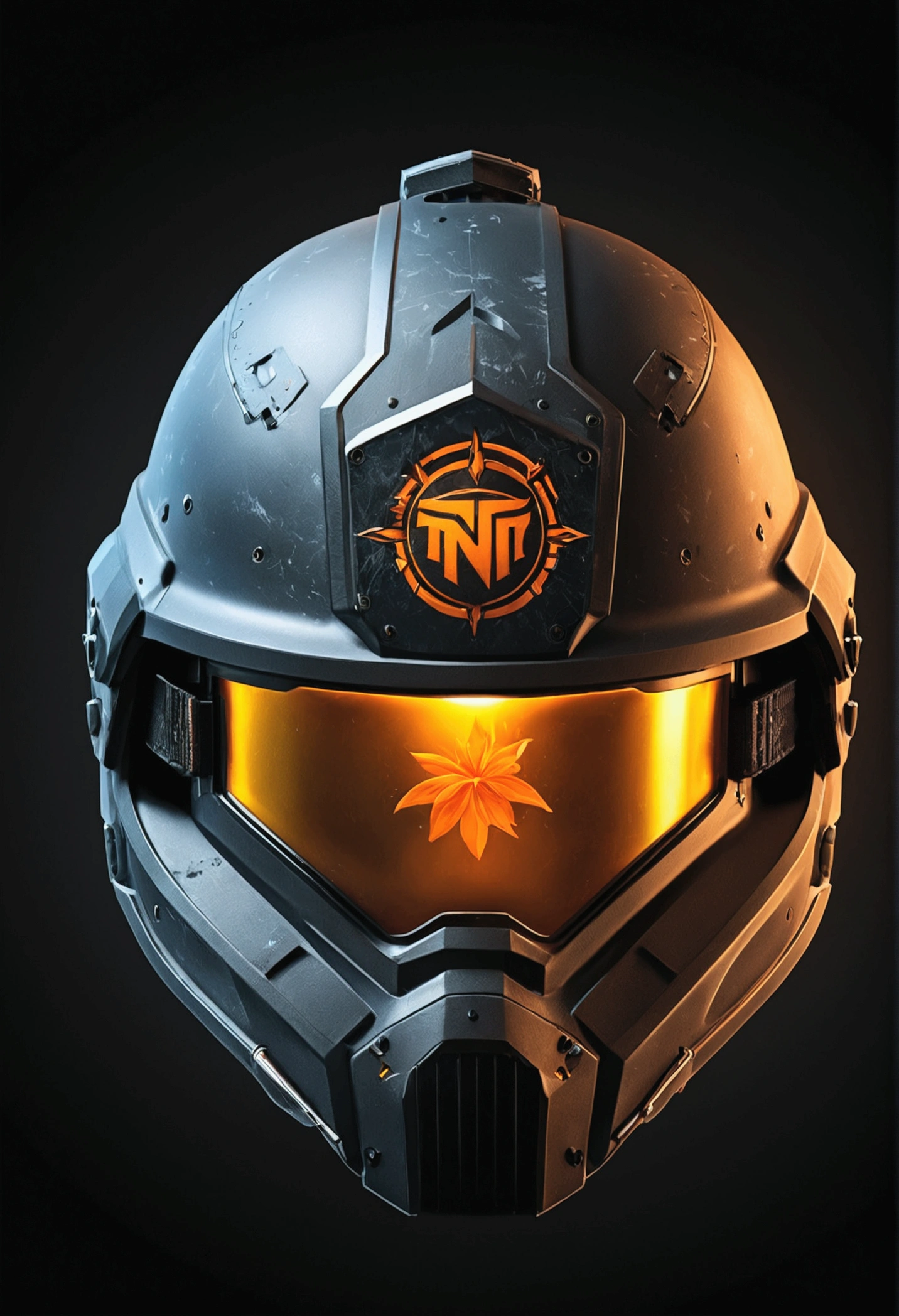 bulletproof helmet. LOGO TNT ESPORTS. 8k resolution, a war fighter