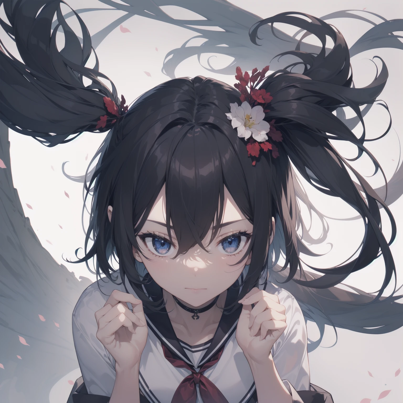 ultra-absurdres-Top quality by artist God, ultra-detailed, high resolution, anime moe artstyle, best anime 8k konachan wallpaper, pixiv contest winner, pool:2810, perfect anatomy,break, 1girl, (Please draw a girl walking sleepily to school alone. )break,(Solo,little female, 13-year-old:1.3),Full limbs, complete fingers,a junior high school student, (very short hair), short cut, flat chest, , small butt, small black eyes, beautiful detailed eyes, well-proportioned iris and pupils, expressive eyes, highres detailed hair, soft expression, salor school_uniform, sailor collar, serahuku, bow, pleated skirt,(Detailed Lighting), (Detailed background), in the School commute route. break,super detailed skin, Best cinematic lighting powered by famous artist, 8k,beauty illustration,photoshop_(medium),very aesthetic,break,((artist:tomose_shunsaku )), artist:clamp ,artist:carnelian ,artist:kantoku ,

