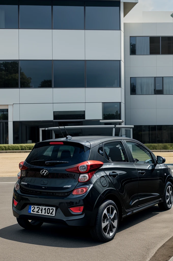Black Hyundai i10