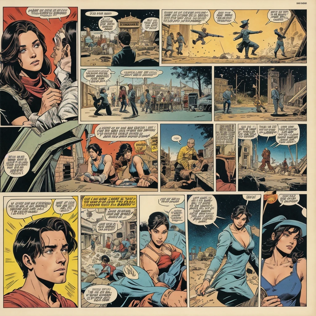 Create a comic story