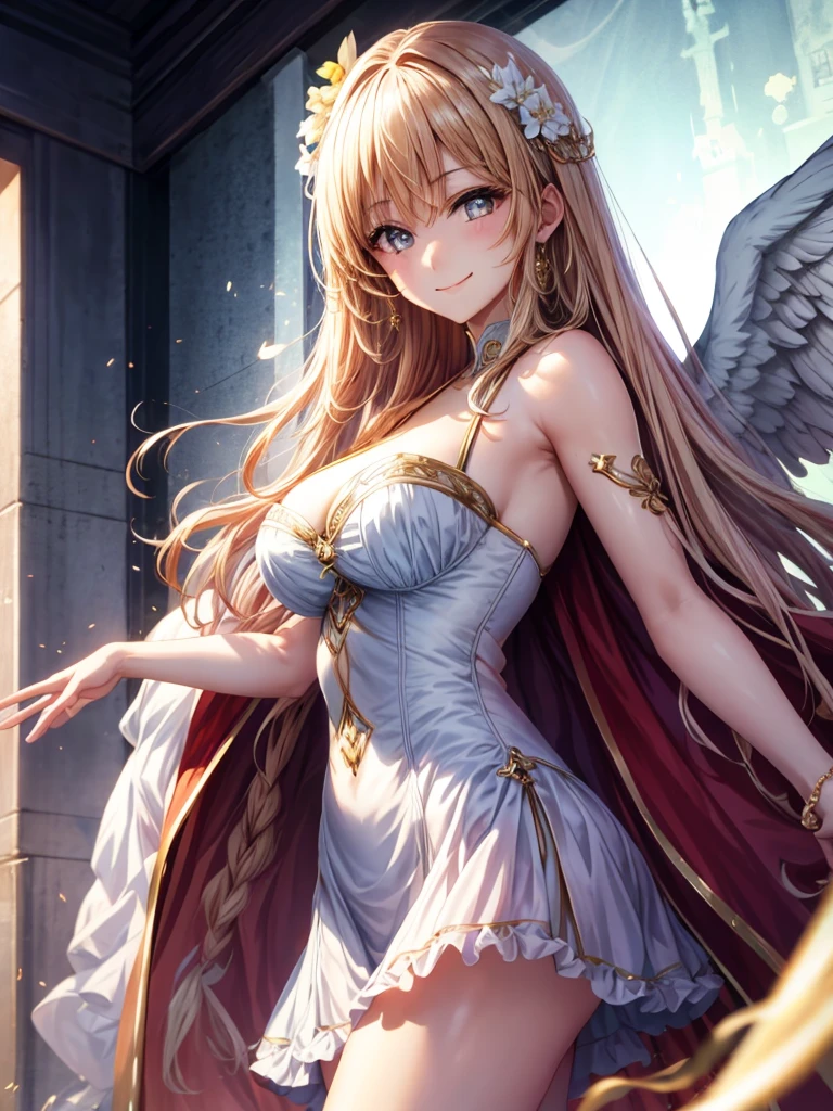 beautiful girl、Angel、Smile