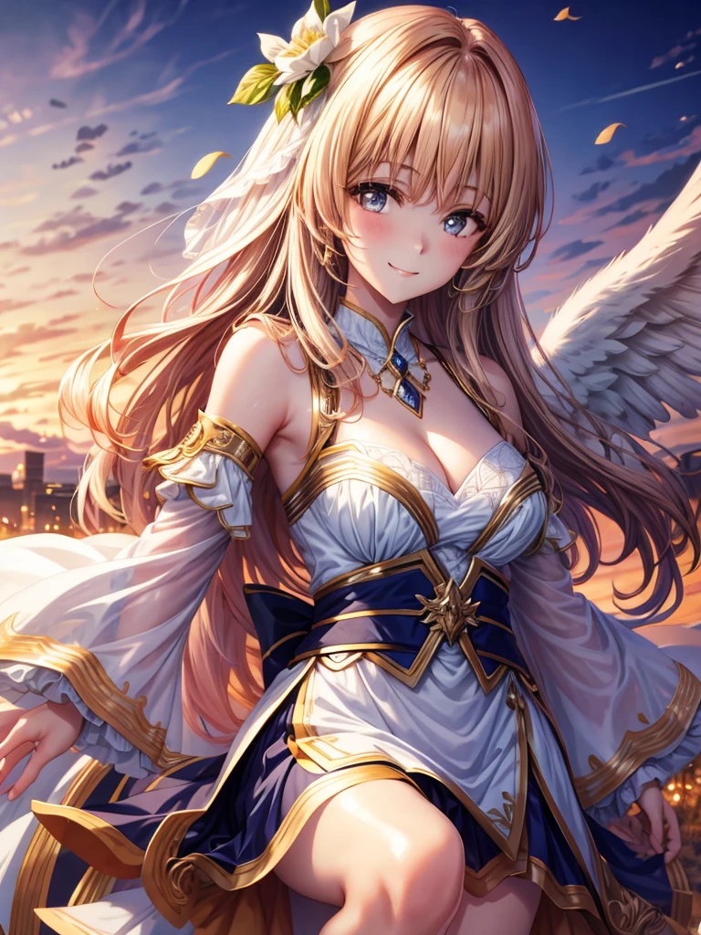 beautiful girl、Angel、Smile