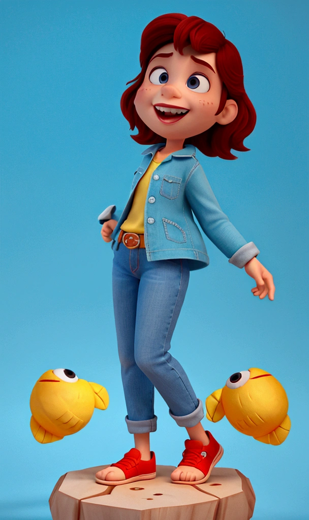 3D Pixar style drawing