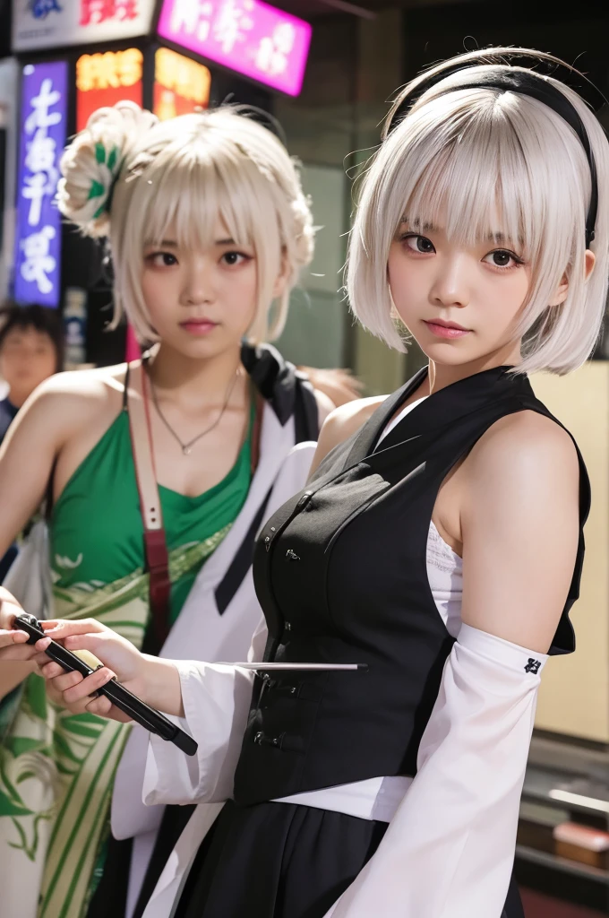 Konpaku Youmu&#39;s pussy is completely visible, huge breasts