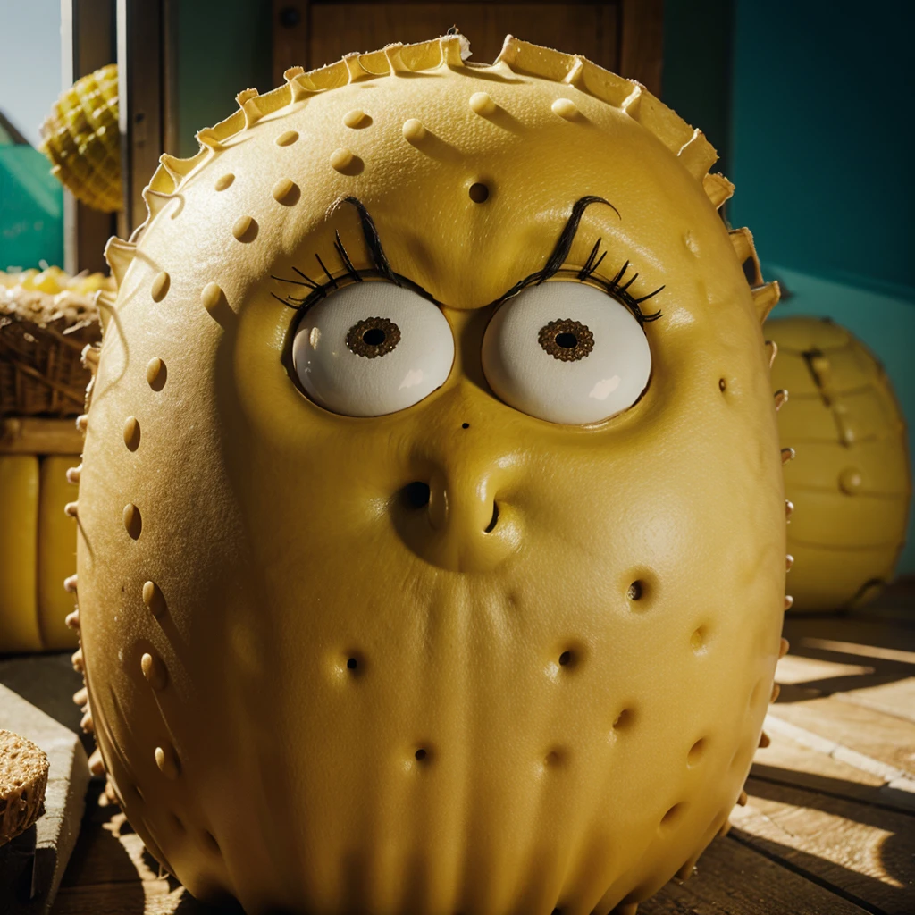 Ultra realistic spongebobsquarepant 