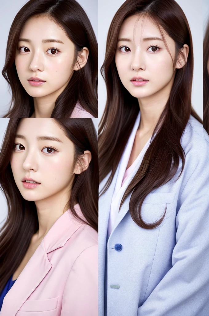 Female doctor、White coat、Woman close up、Japanese portrait model、Young and sensual idol、Young and cute idol、현실적인 Young idols、A realistic idol、Young idols、Stylish Idol、Yoshitomo Nara、Young and skinny idol、The most beautiful Asian girls of all time、brother