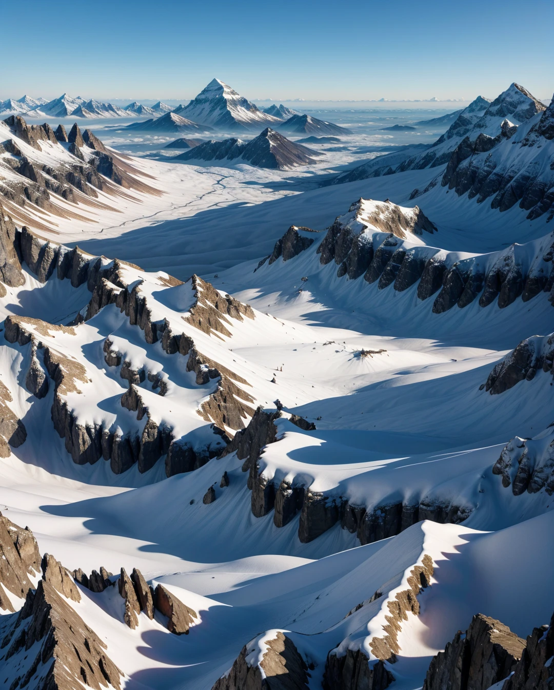 Beautiful landscape mountain