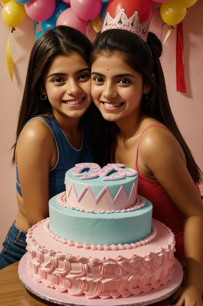 Una imagen que tenga la siguiente frase: Happy birthday Angelica, I love you very much Magaly