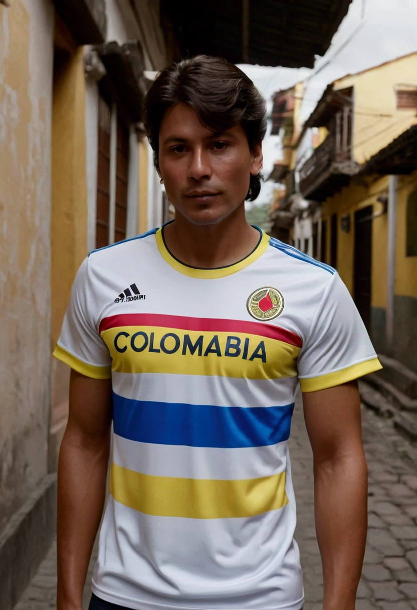 Colombia shirt animation dolls