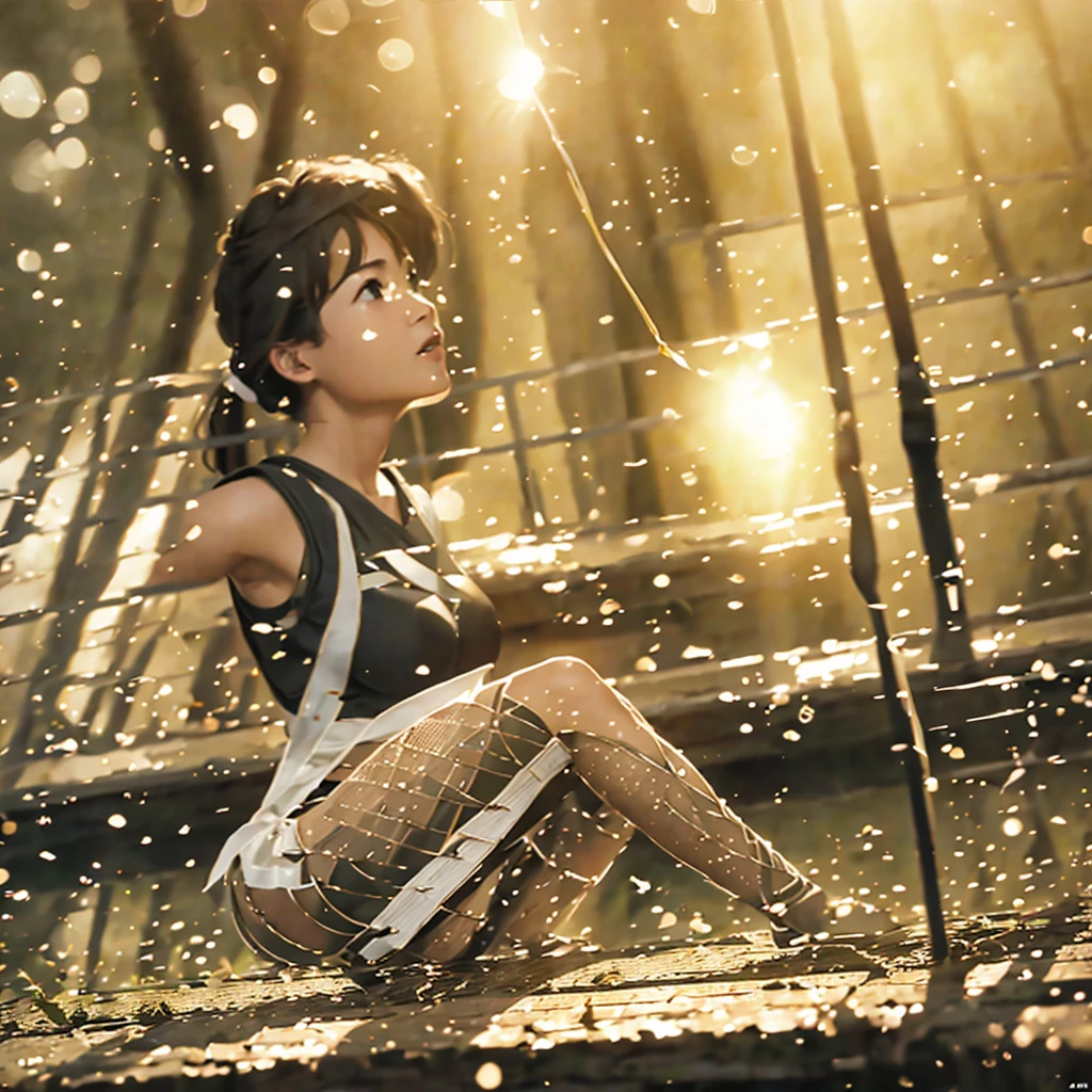 Step up、right rising arrow、high resolution、Masterpiece