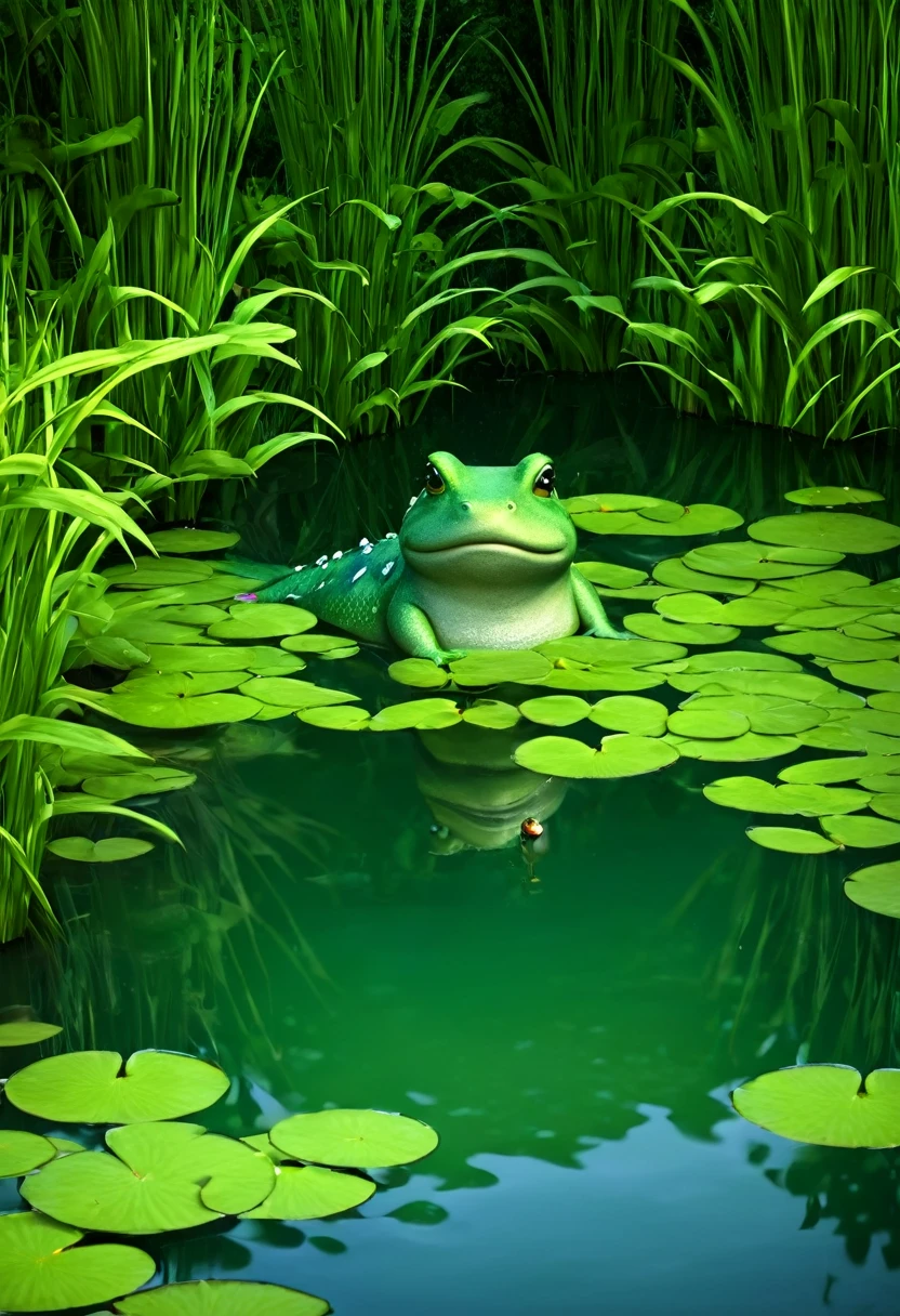 kappa in the pond, fairy tale