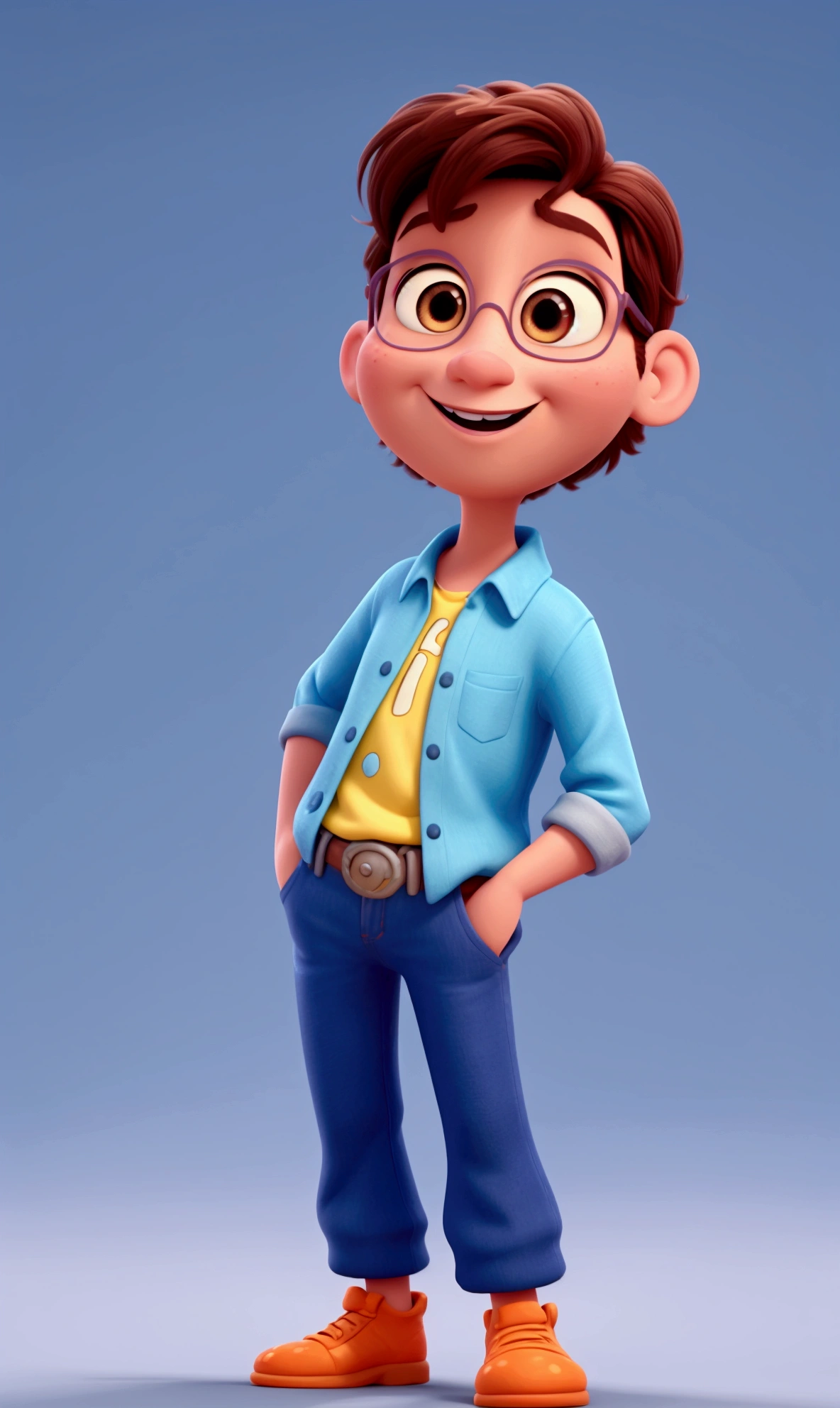 cartoon-like, 3D Pixar