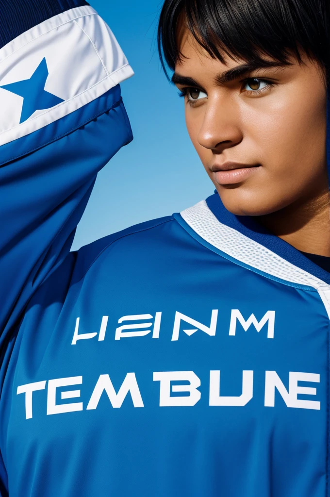 Image with logo that says TEAM BLUE
