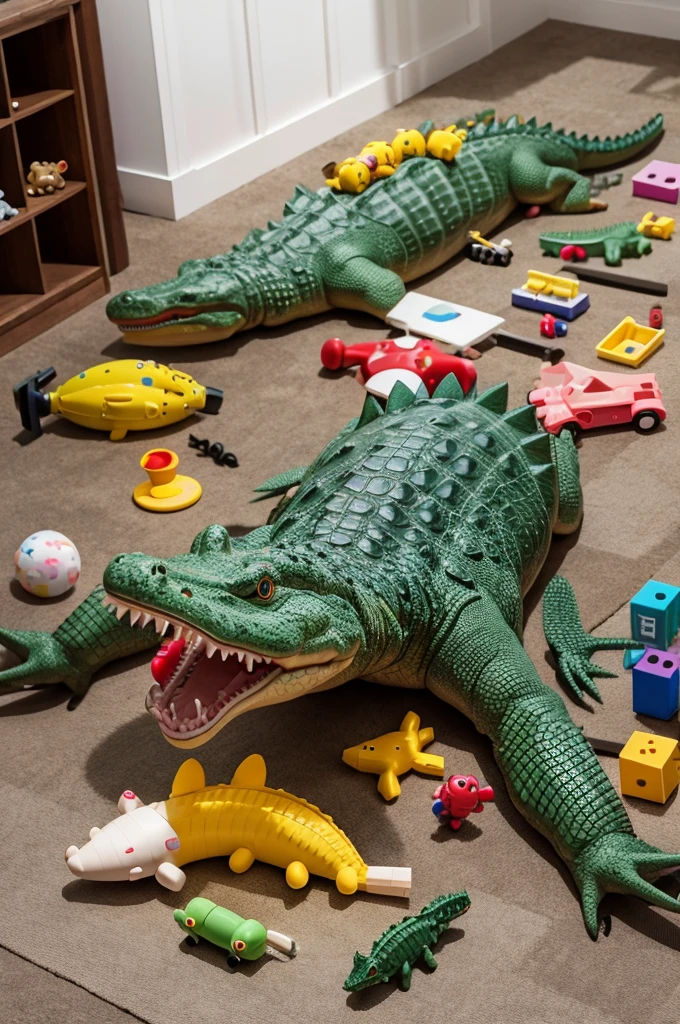 crocodile Toys explosion