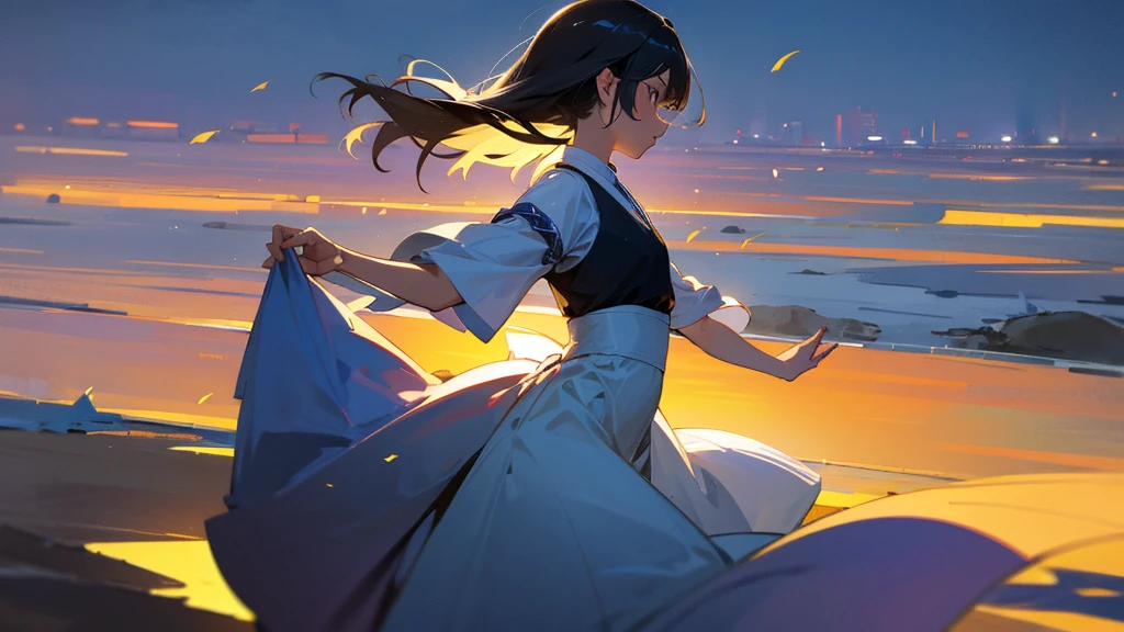 In the silence of the night、Dancing in the gentle moonlight