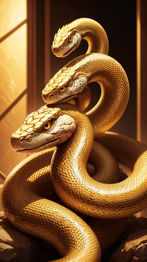 snake　gold