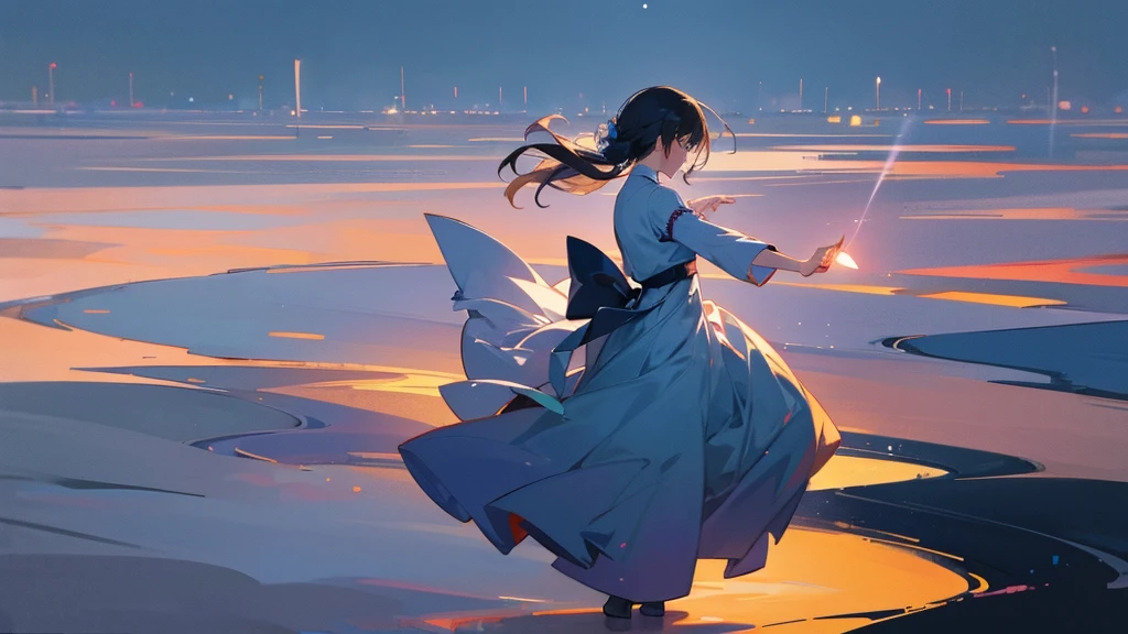 In the silence of the night、Dancing in the gentle moonlight